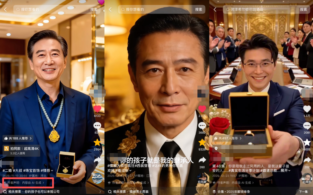 “AI霸总”围猎姐姐们：婚介机构借此引流有八旬老太上当2000元进修电商,-怎么